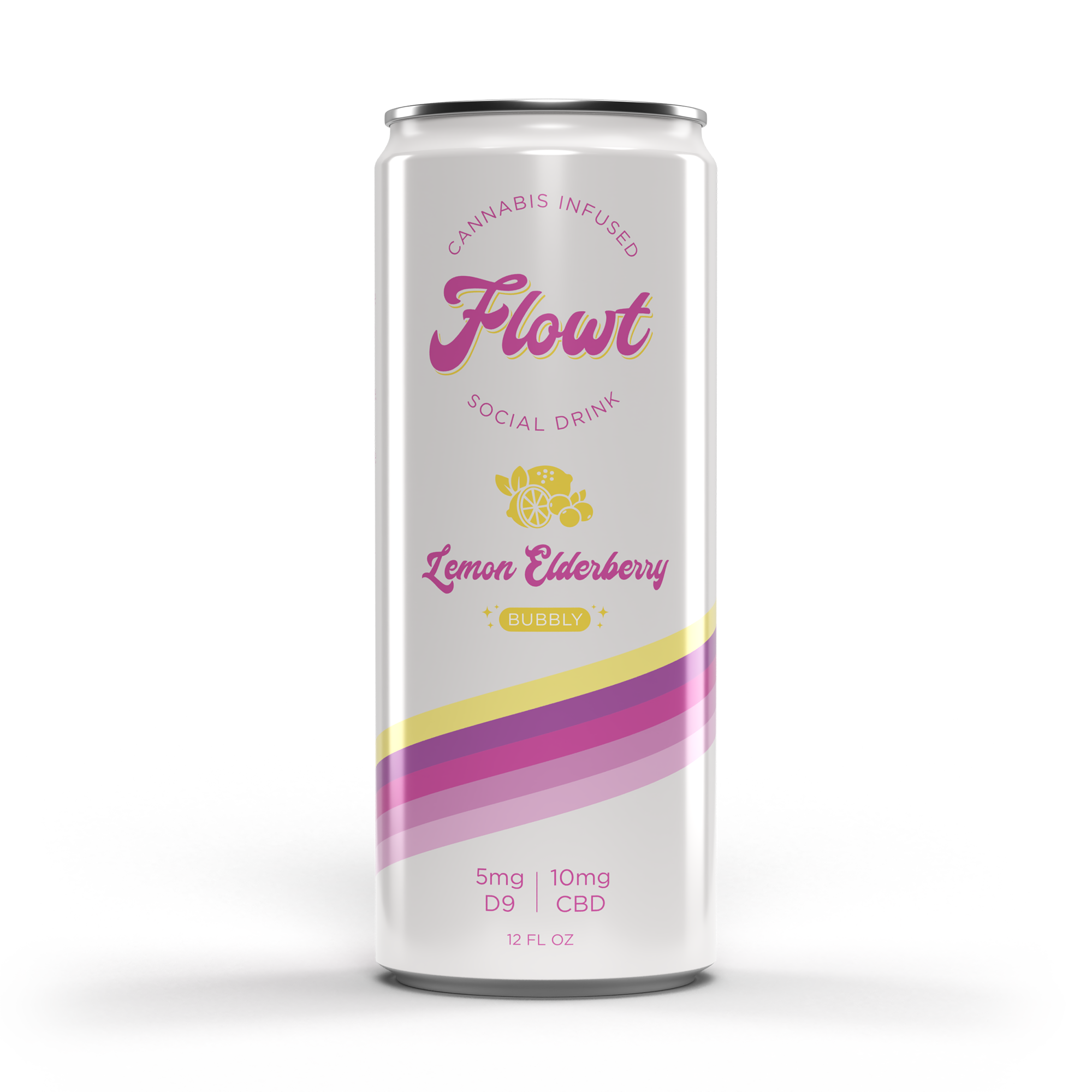 Flowt Lemon Elderberry THC-Infused Social Tonic