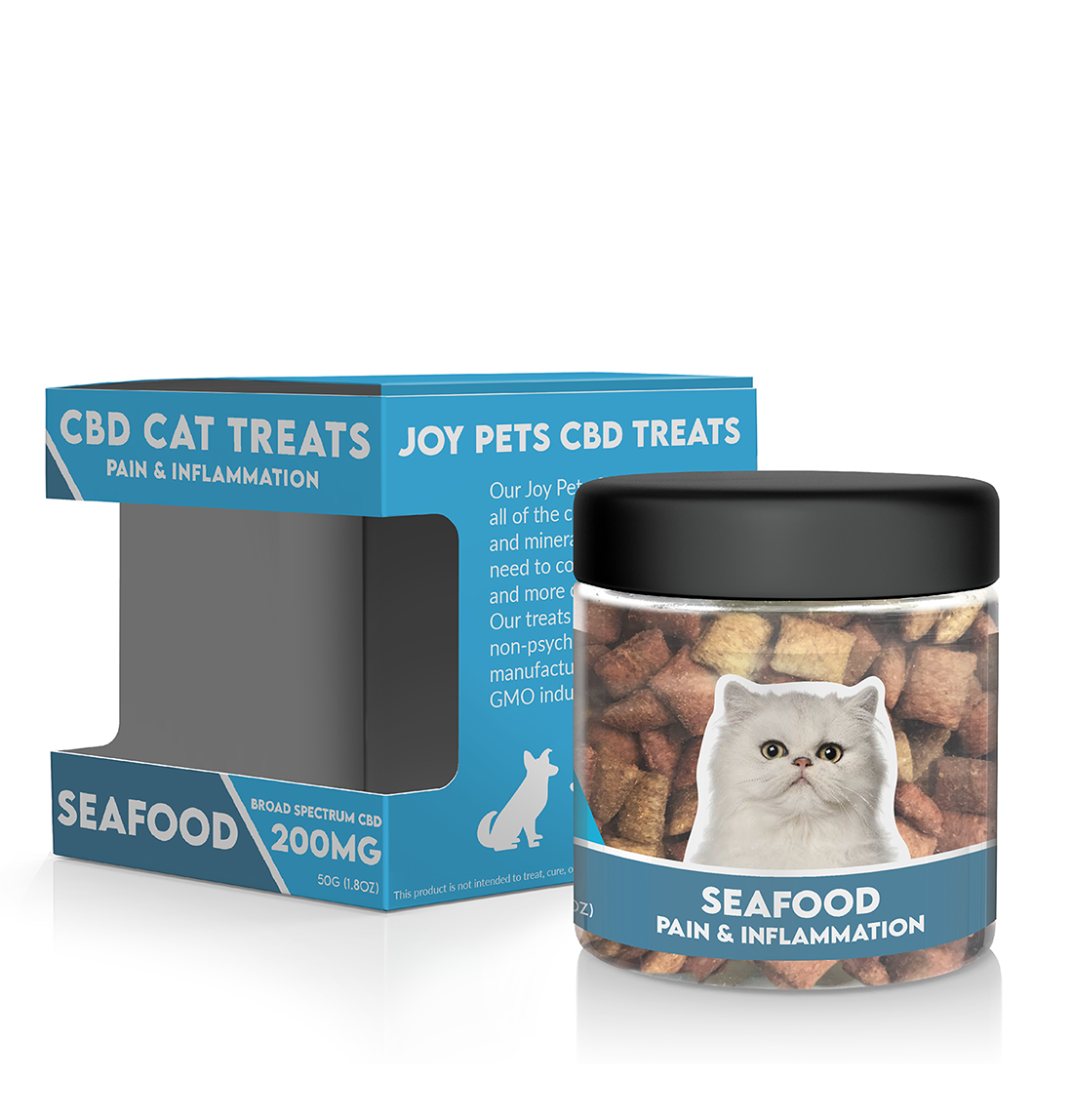 Joy Pet CBD Cat Treats: Seafood