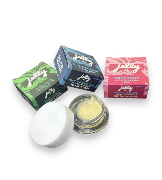 Jelly Live Rosin Badder Sour Space Cookies